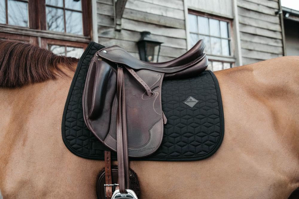 Kentucky Horsewear Basic Schabracke, Größe:Dressur, Farbe:schwarz