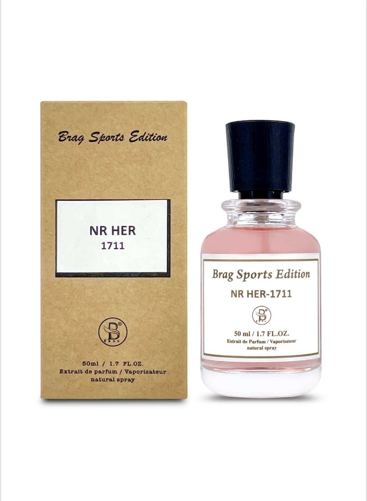 BRAG Sports Edition NR HER-1711 | 50ml Eau de Perfume for Women | Fresh & Floral Fragrance for Women | Long Lasting Perfume | Perfect for Special Occasions