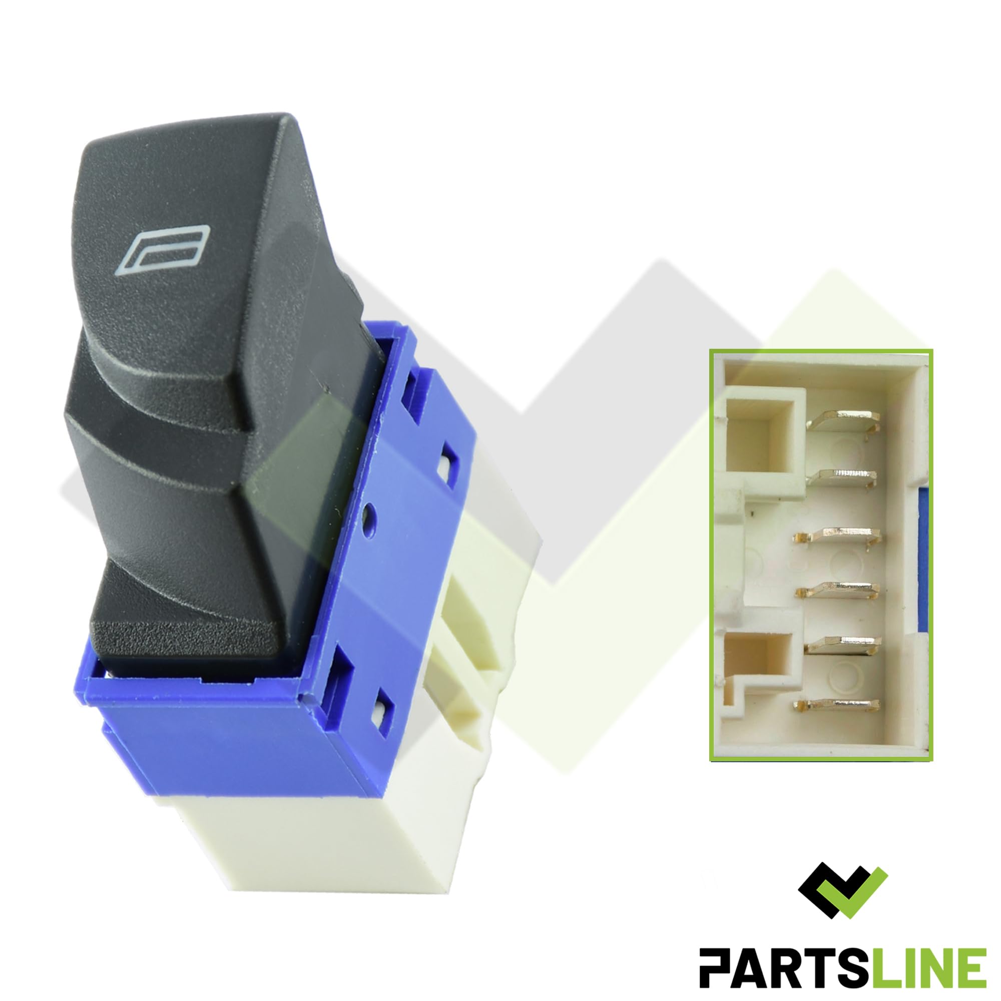 Partsline Platine Bouton De Lève Vitre Électrique Avant