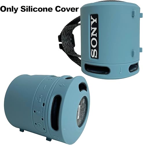 Miniatura 2 de Funda de silicona para Sony SRS-XB13XB100 Extra BASS Altavoz compacto portátil inalámbrico, funda protectora para accesorios de altavoz Sony