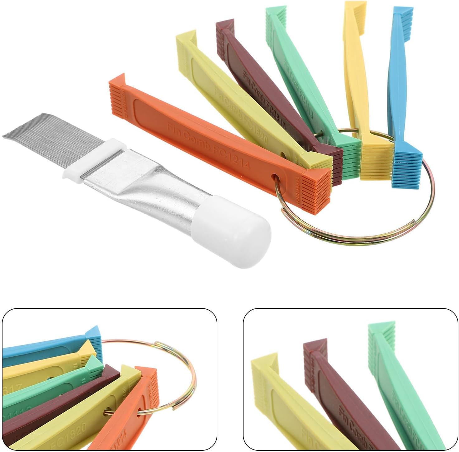 Radiator Fin Cleaning Tool Comb for Automotive Radiators, Plastic