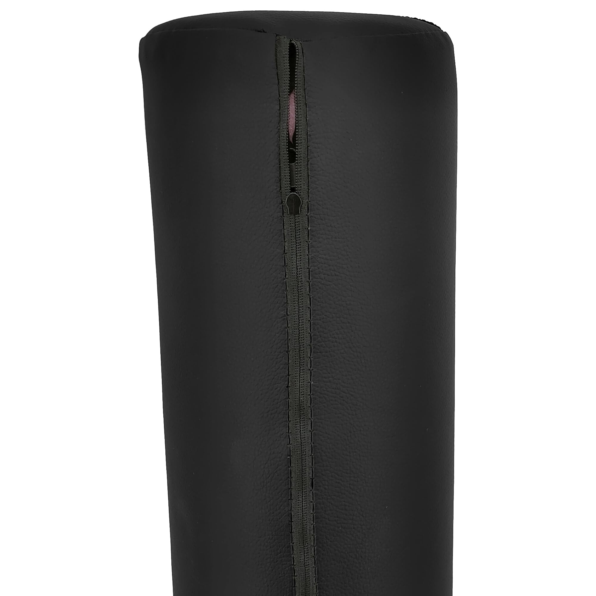 Beltom® CUSCINO CILINDRICO ROTONDO PER MASSAGGIO e FISIOTERAPIA UTILE PER ESTETISTA E RELAX - NERO