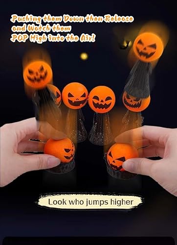 Miniatura 6 de Jumping Popper  Juguetes de salto, paquete de 24  Juguete de lanzadores de primavera  Juguetes rebotantes divertidos de elfo de salto  Fly Man