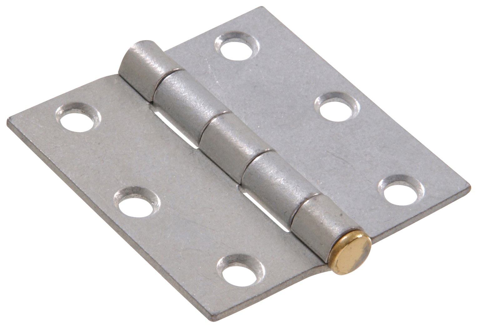 The Hillman GroupThe Hillman Group 851747 3-1/2" General Purpose Broad Hinge - Removable Pin - Galvanized 2-Pack