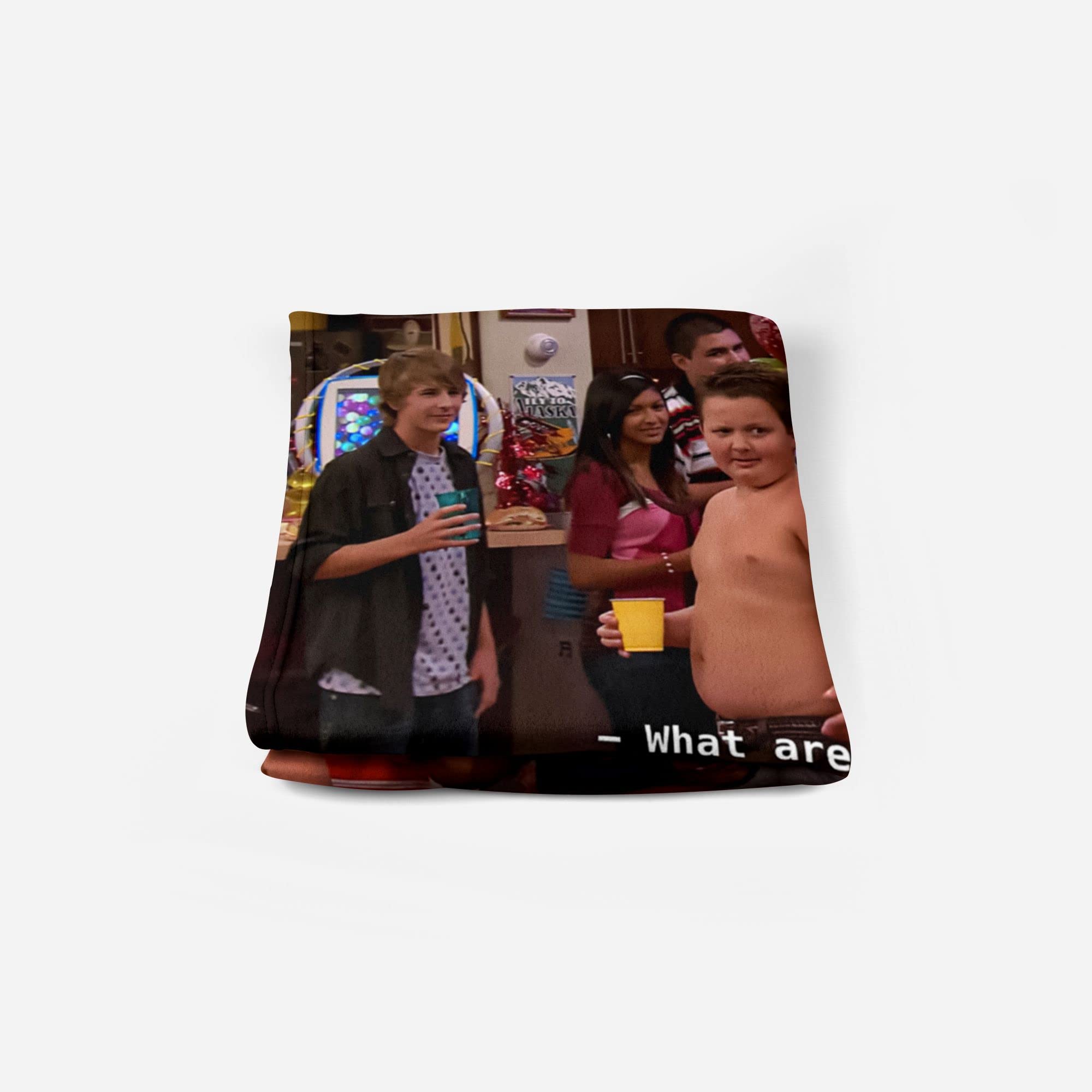 LUIVU Drapeau Gibby What Are You, A Cop? De 0,9 M Avec Quatre