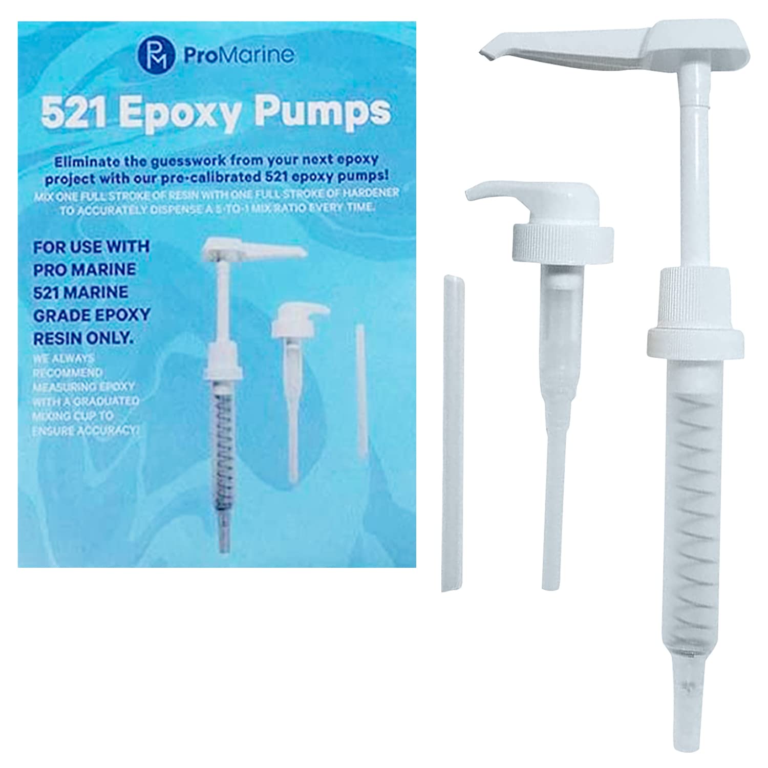 Buy ProMarine Supplies 521 Epoxy Pumps Set Compatible with 521 Marine