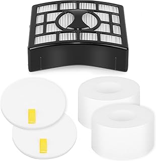 Foam and Hepa Filter with for shark filters, for NV752, AZ1002 AZ1002, NV650, NV650W, NV651, NV652, NV750, NV750W, NV751, NV752, AX950, ZU632, XFF650 & XHF650 for Shark Rotator Powered Lift-Away