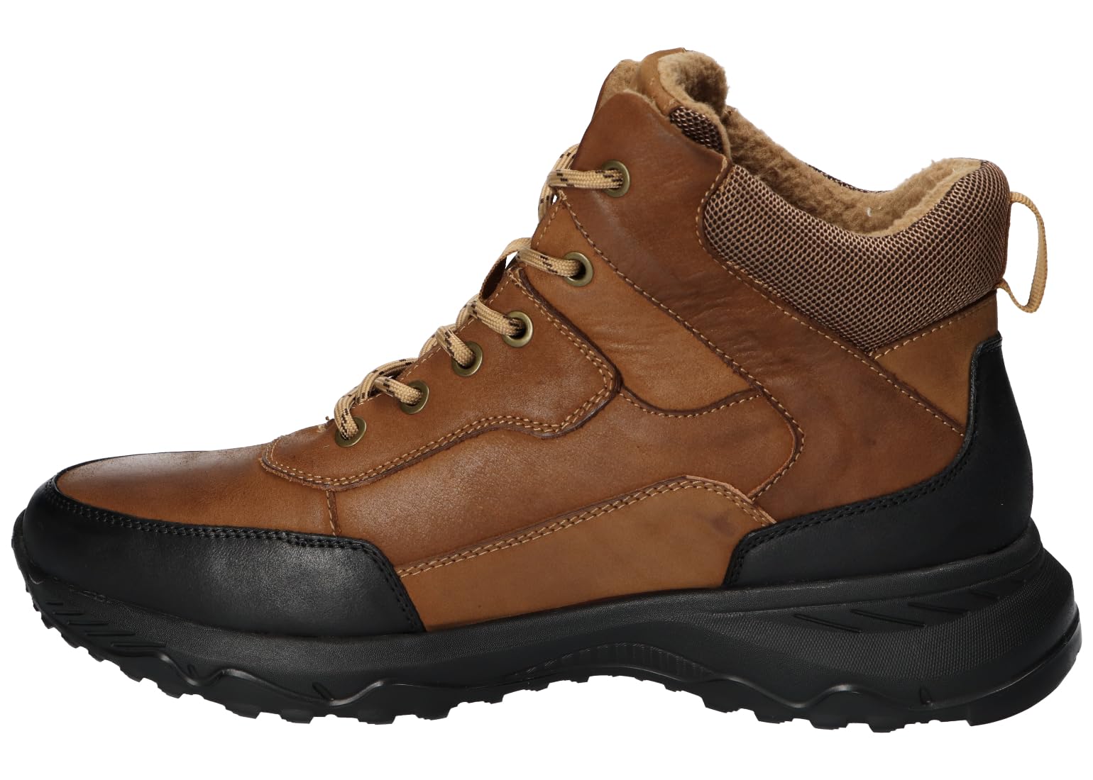 CY164 TRAPERY TREKKINGI BUTY ZIMOWE SKÓRZANE MĘSKIE BR 42