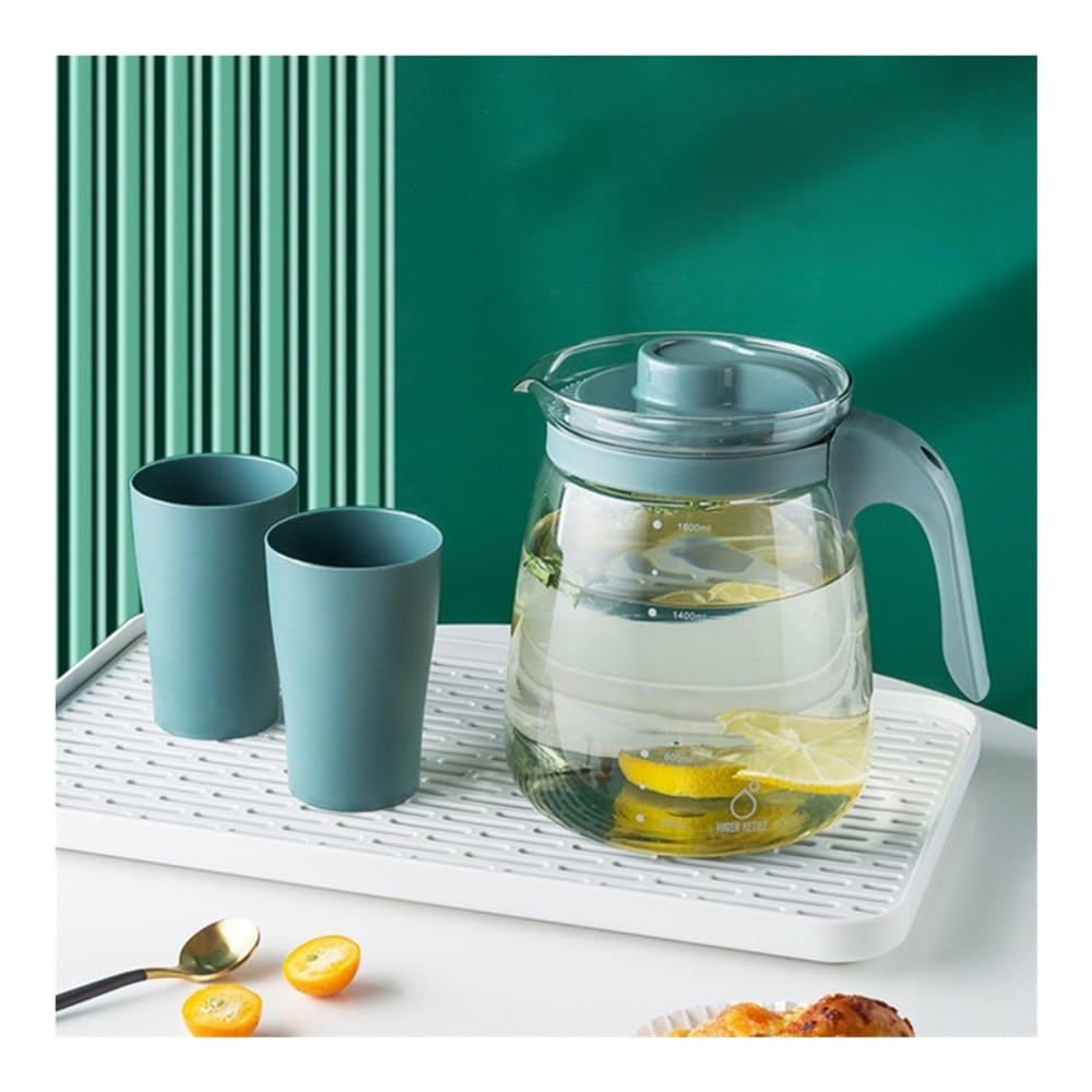 Teekanne, Großer Kaltwasserkessel for den Heimgebrauch - Teekanne aus Glas(L)