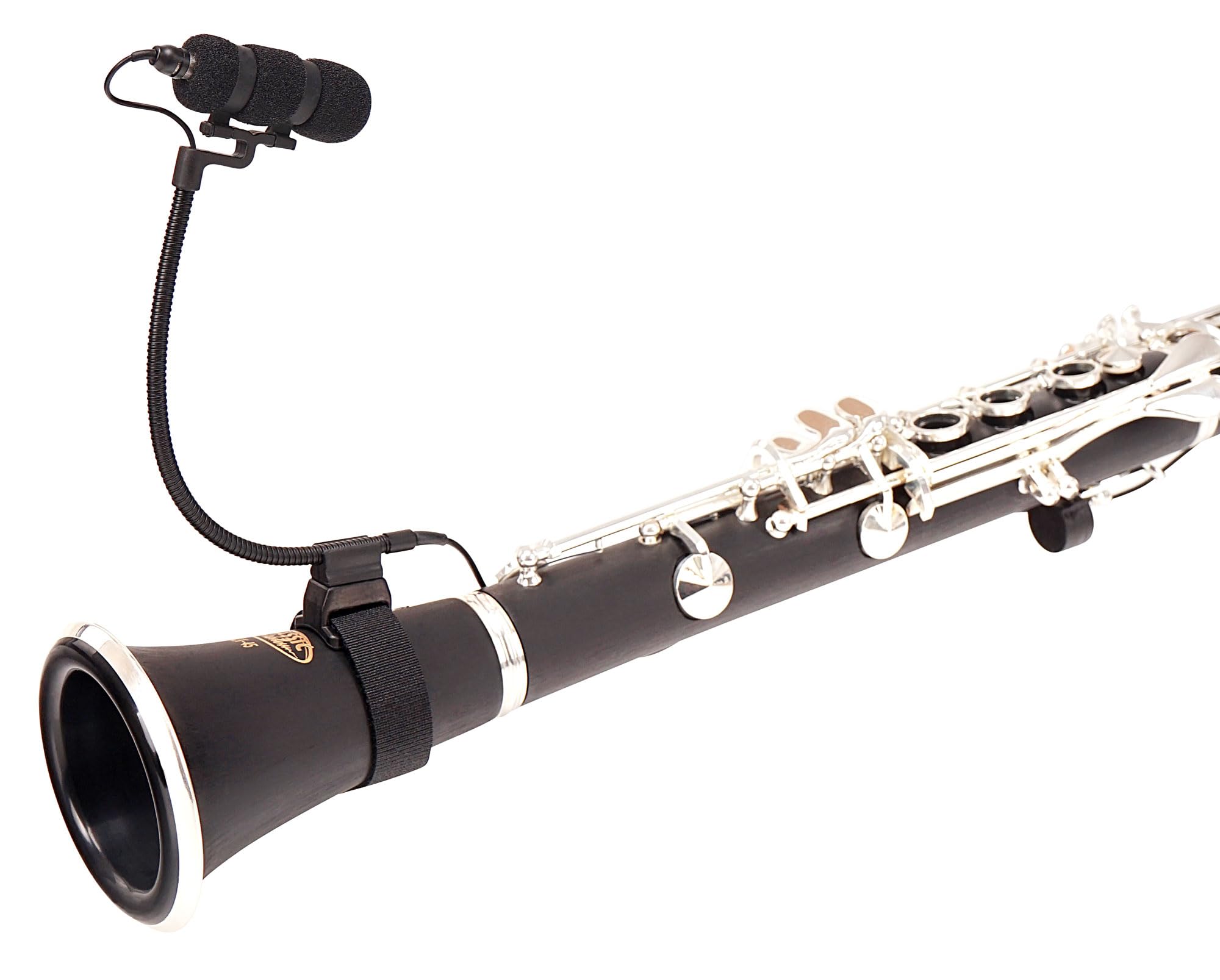 Set Microfono Strumentale Pronomic MCM-100K per Clarinetto e simili | Microfono strumentale per tutti gli strumenti comuni, Caratteristica polare: cardioide, Sensibilità: -45 dB ±3 dB, 8 m)