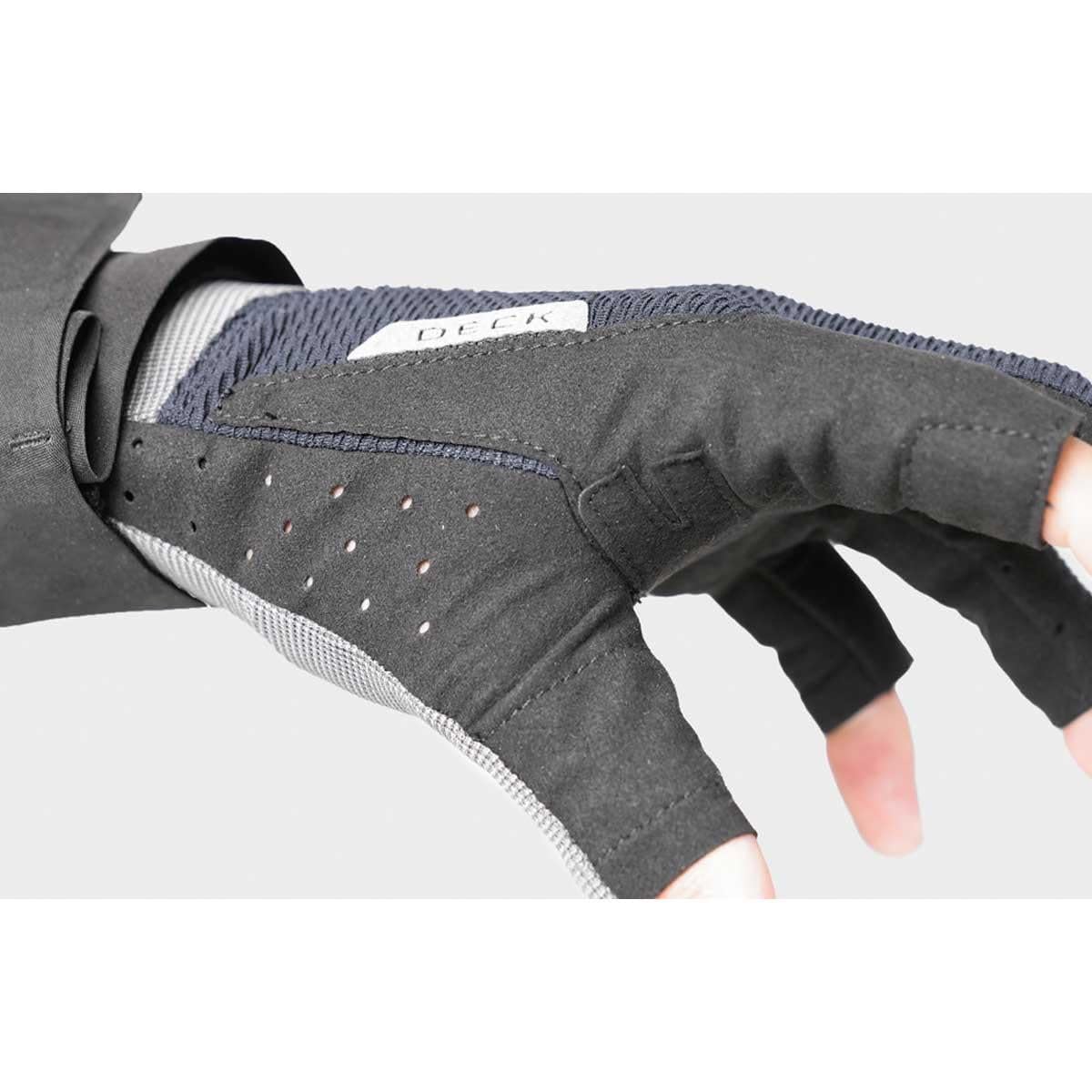 Zhik 2026 Half Finger Deck Gloves GLV-11 - Grey -