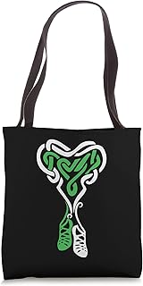 Irish Step Dancing Celtic Knot Heart Tote Bag