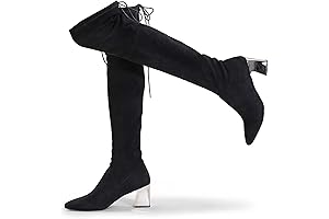 Women's Comfort Thigh High Boots: Elevate Your Style with Over-the-Knee Glamour