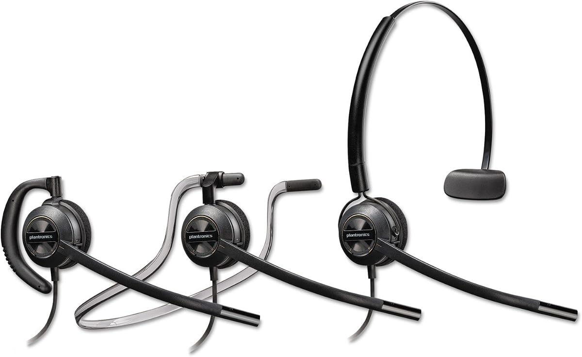 PLNHW540 - Plantronics EncorePro 540 Monaural Convertible Headset