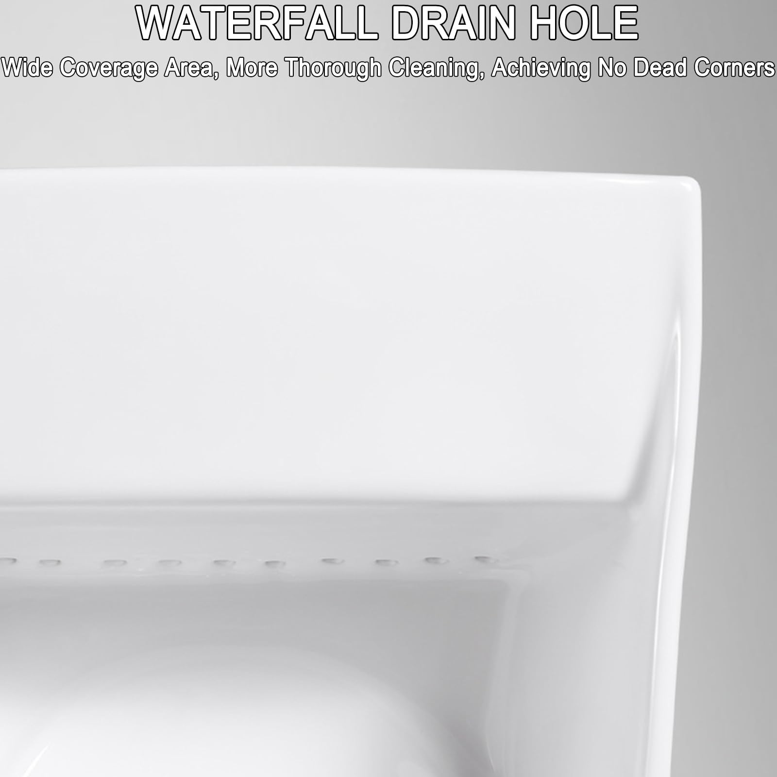 Męskie ceramiczne pisuary z kranem i zlewem Konstrukcja odporna na rozlanie do użytku nocnego Idealne do pomieszczeń domowych i komercyjnych Trwałe i łatwe do czyszczenia pisuary dla mężczyzn
