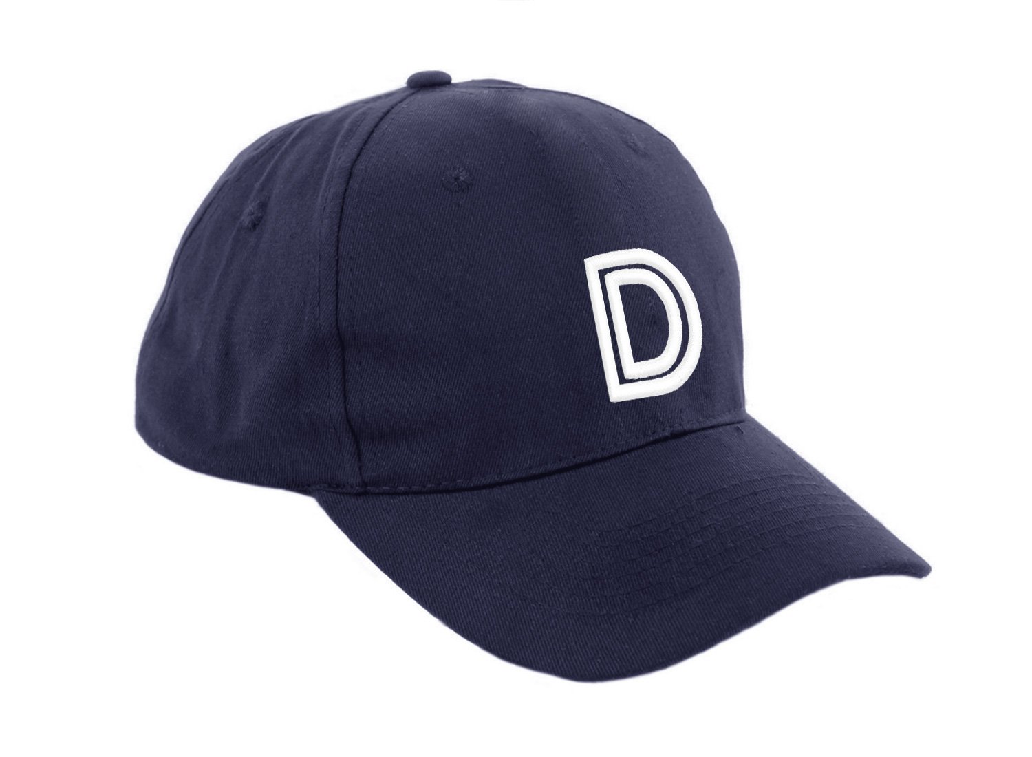 Mfaz Morefaz Ltd Boys D Mfaz Morefaz Lt Baseball Cap Nave Girl Children A-Z Letter Summer Sun Hat Protection Chil Kids Hat Sport (D)
