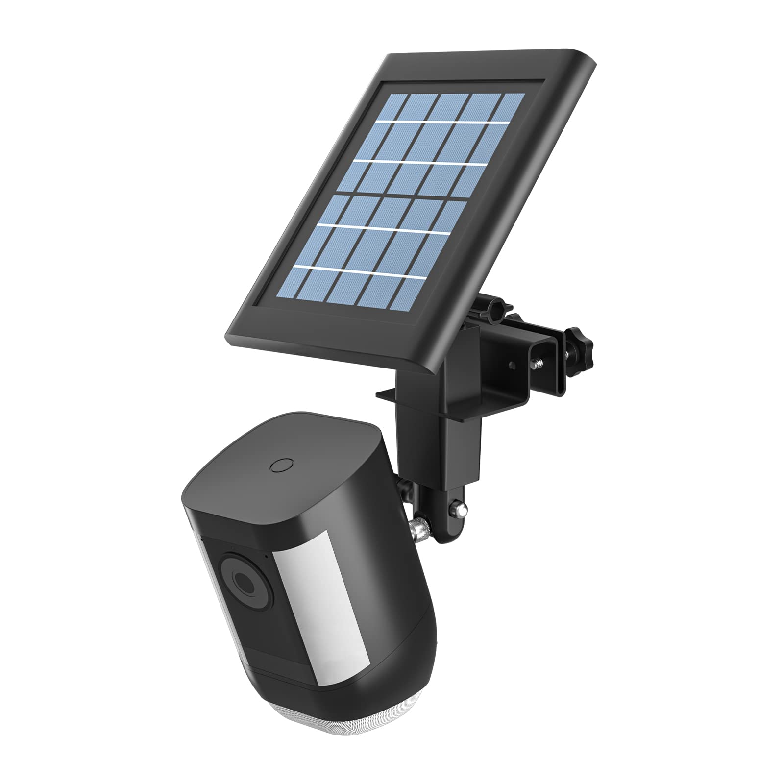 HOLACA2-in-1 Weatherproof Gutter Mount for Solar Panel/Super Solar Panel and Spotlight cam pro/Plus, Stick up cam Battery/Wired Camera. Compatible with Other 1/4 Screw Cameras and Solar Panels.