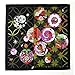 FUROSHIKI- Japanese Traditional Wrapping Cloth (View of the seasons: Black)