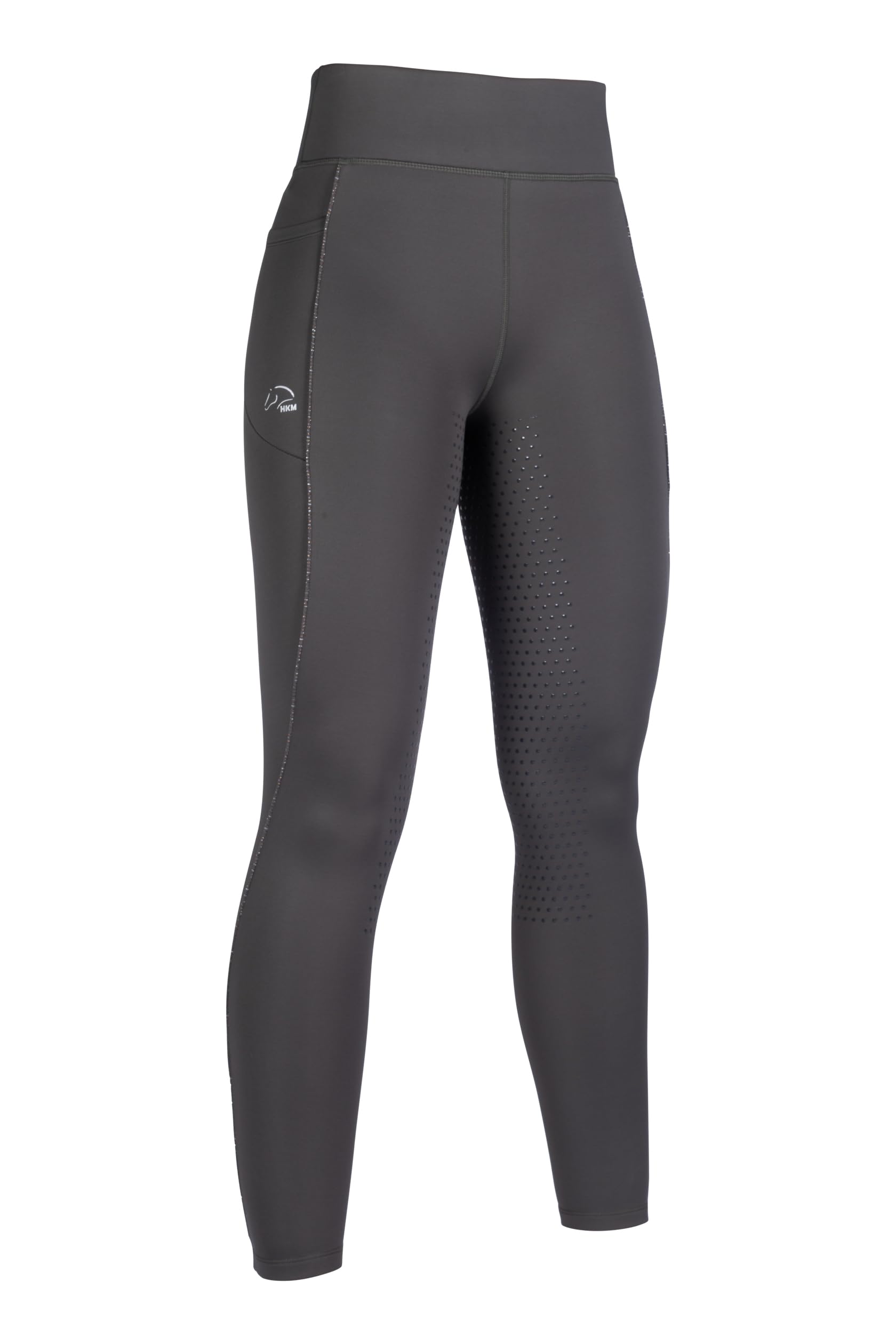 HKM Sydney kask jeździecki Dunkelblau/różowe złoto L/59-61 cm