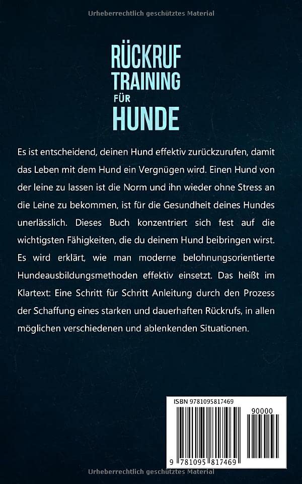 Rückruftraining für Hunde: Ratgeber für Hundetraining und Hundeerziehung