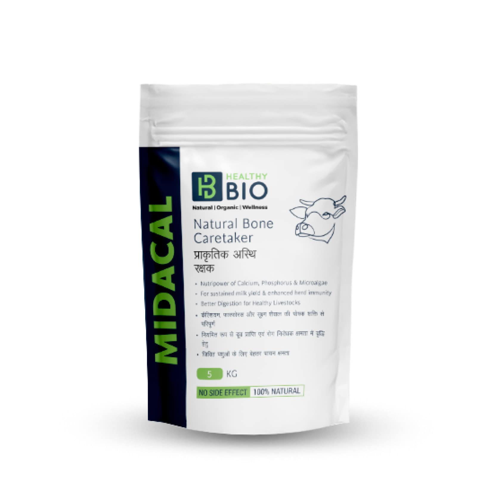 MIDACAL Spirulina Powder for Livestock by Healthy Bio – Boost Milk Production and Bone Health in Cows (5 KG) (B0C5MZ3X9G) Amazon Price History, Amazon Price Tracker