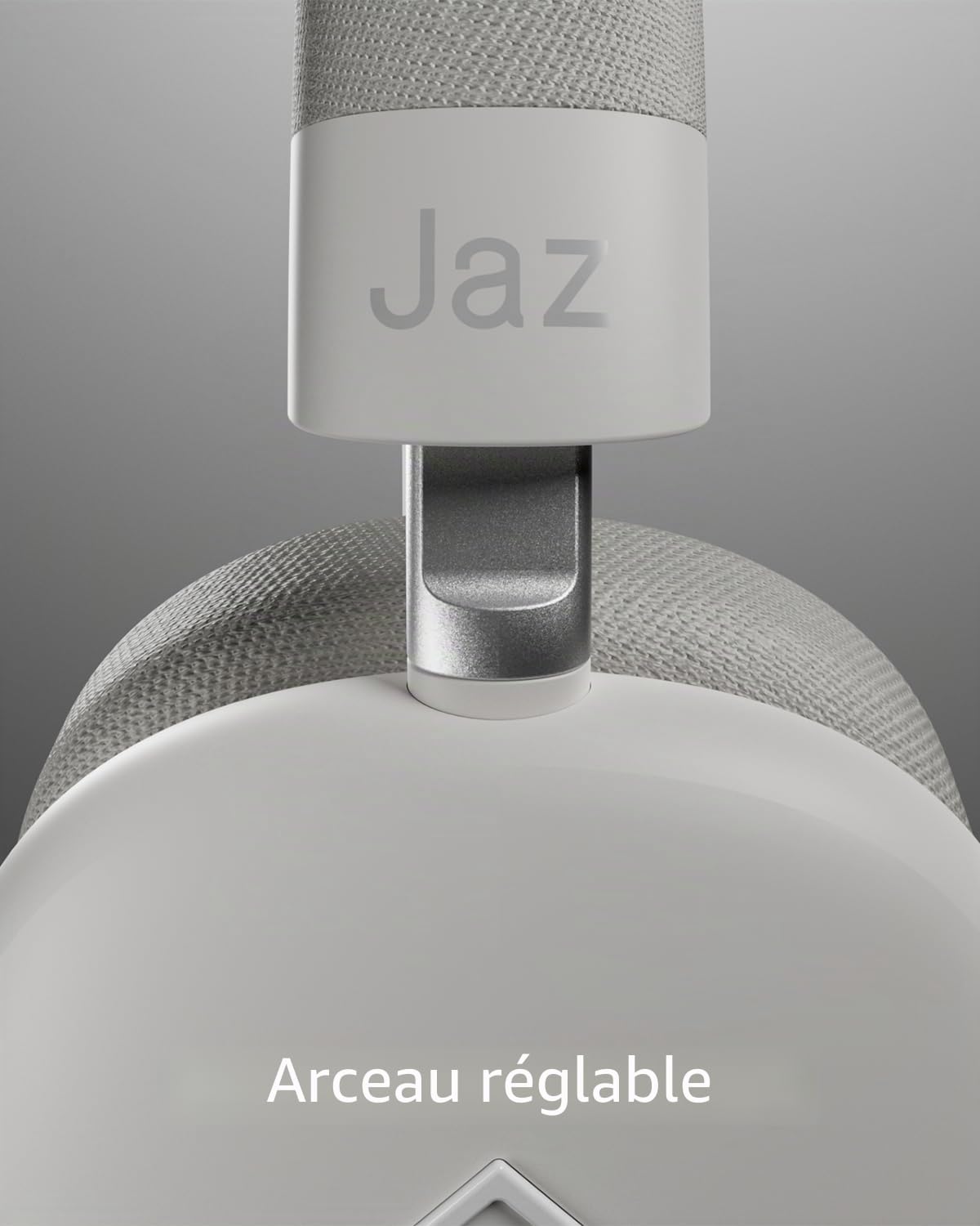 JAZ Pure Wave, Casque sans Fil Gaming on Ear, Jack 3.5mm Inclus | Faible Latence, Microphone Intégré, Câble de Recharge inclus, pour Smartphone, Tablette, Ordinateur, 50h de Lecture