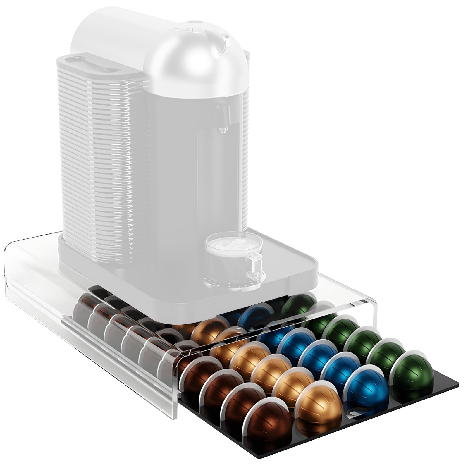 Piceioep Stand Sturdy Construction for Long Lasting Organization Large Capacity