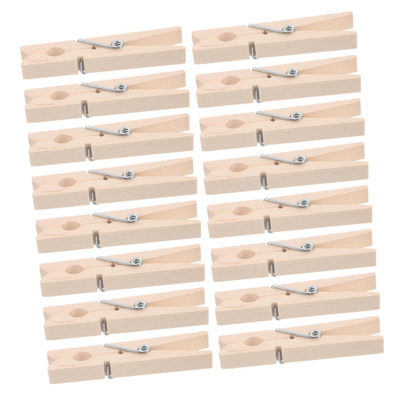 Pinzas de Madera Ropa Multifunción 150 Unidades Mini 72X10 CM Resistentes al Viento para Secar Calcetines y Pantalones para Uso en Exteriores y Manualidades