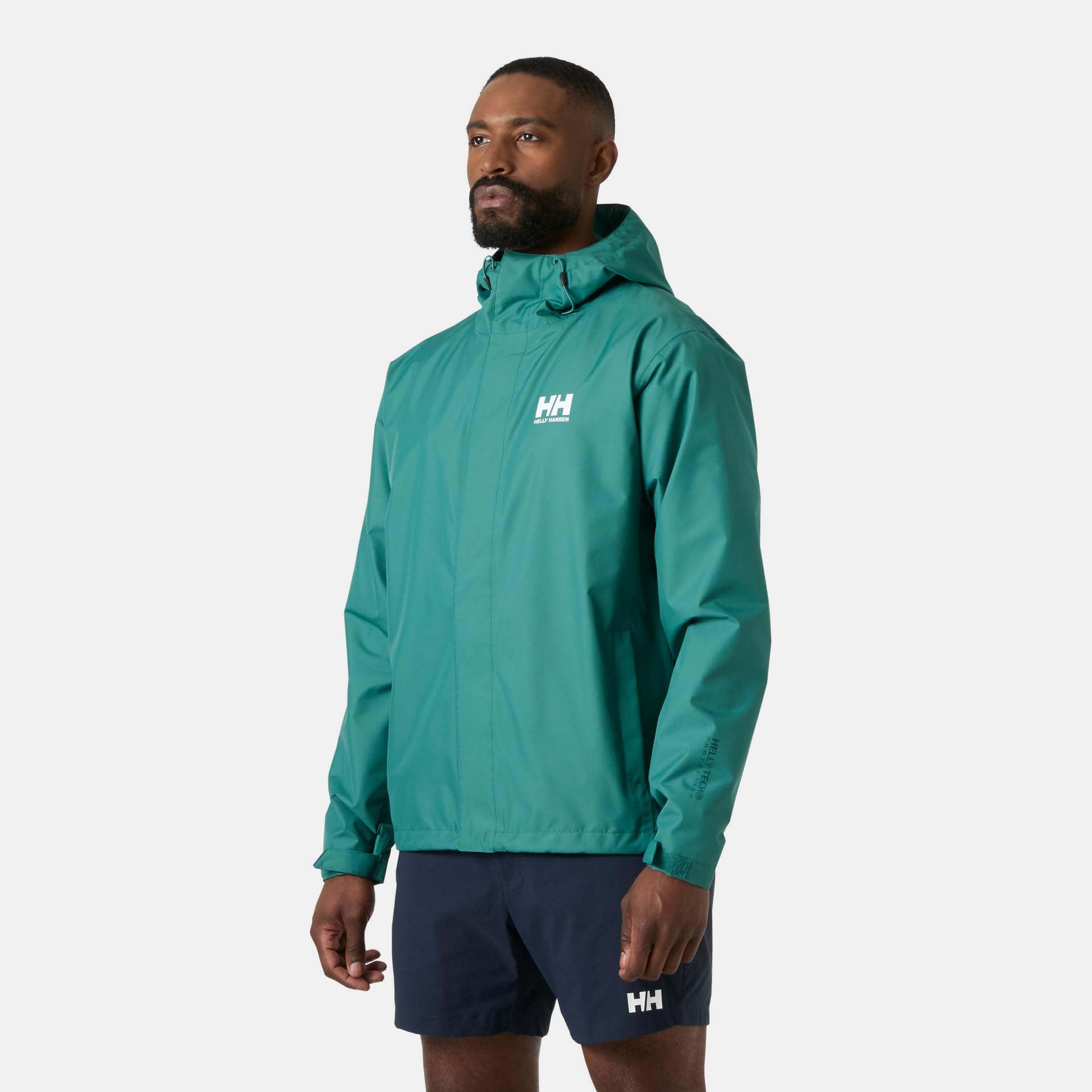 Helly Hansen męska kurtka Seven J, zielona 494 Opal Green, rozmiar L