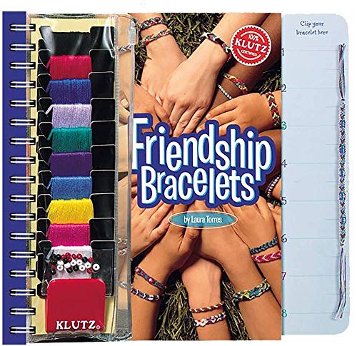 Friendship Bracelets [With Embroidery Floss & Cool Klutz Clip and Beads] [ FRIENDSHIP BRACELETS [WITH EMBROIDERY FLOSS & COOL KLUTZ CLIP AND BEADS] ] by Torres, Laura ( Author ) Oct-01-2009 Hardcover
