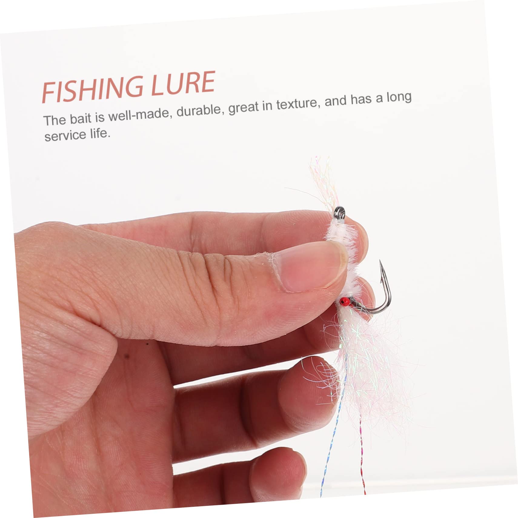 BESPORTBLE Esche Artificiali Per Pesca Da Pz Design Realistico Vivaci Attrezzatura Per Pescatori Per Diverse Specie Di Pesci