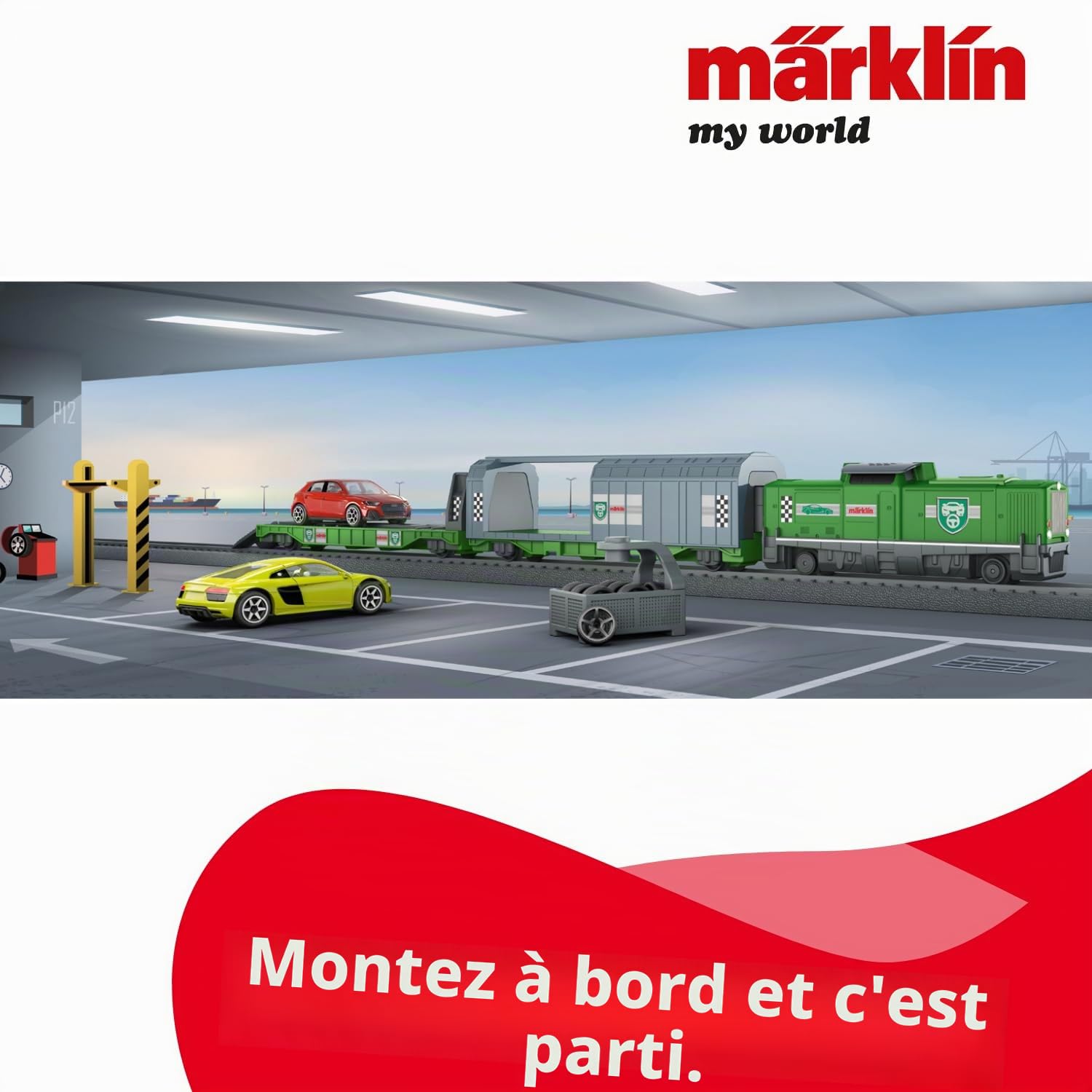 Märklin My World – Kit de démarrage pour Transport de Voiture