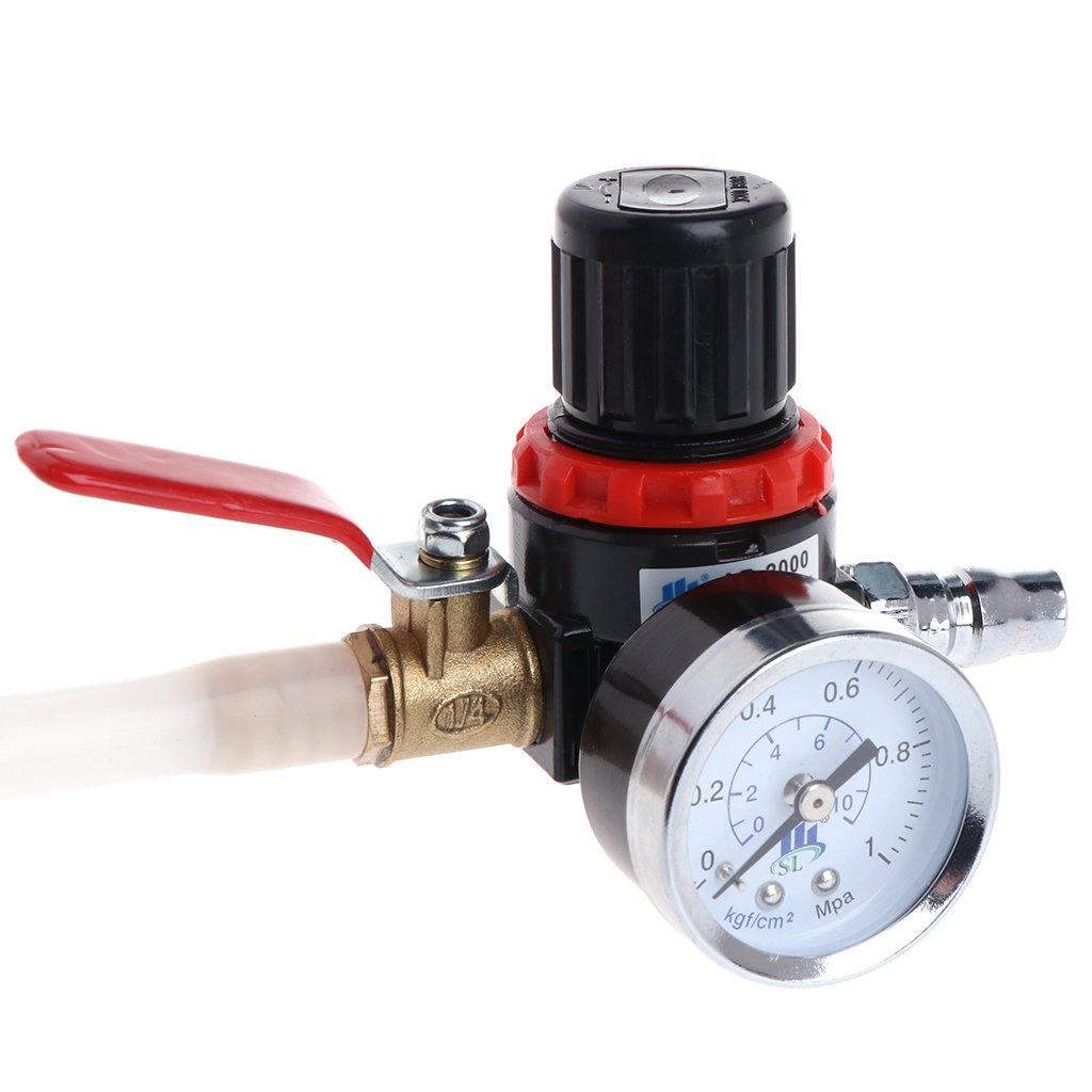 GUMEI Universel Voiture Liquide de Refroidissement réservoir d'eau détecteur de Fuite radiateur testeur de Pression jauge