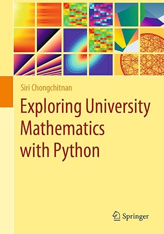 Exploring University Mathematics with Python-finelybook