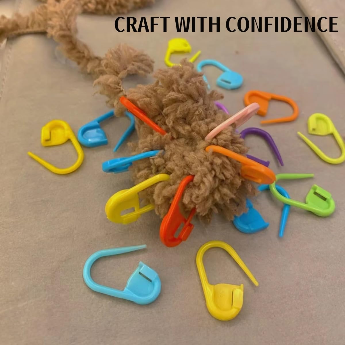 300 Marqueurs De Mailles Pour Tricot Et Crochet - 15 Couleurs, Avec Boîte De Rangement, Taille 23x12mm