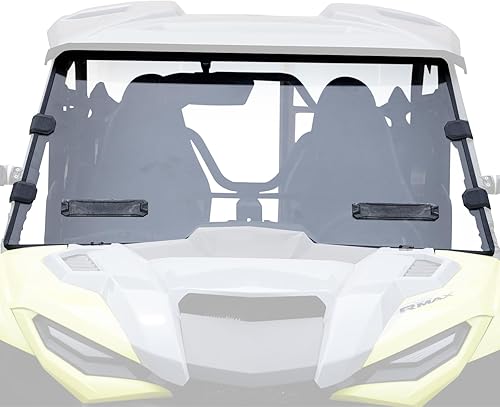 Parabrisas delantero completo UTV, A y UTV PRO para Yamaha Wolverine RMAX 2  RMAX 4, accesorios de policarbonato transparente resistente, 250 veces