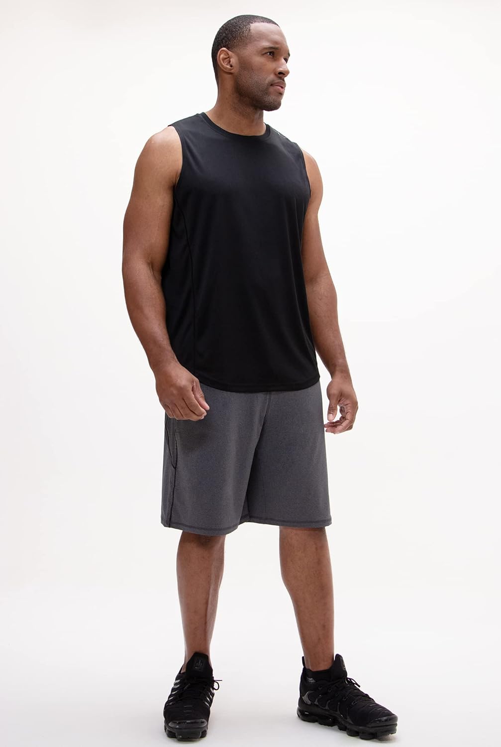 DEVOPS Men's Relaxed-Fit Workout Loungewear Gym Tank Top Sleeveless - Image 6