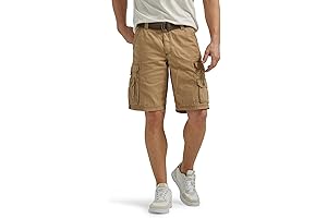 Men's Belted Wyoming Cargo Shorts - 42 Waist