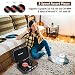 Tocadiscos Maleta Reproductor de Vinilo con Bluetooth Tocadiscos con Altavoces Reproductor de...