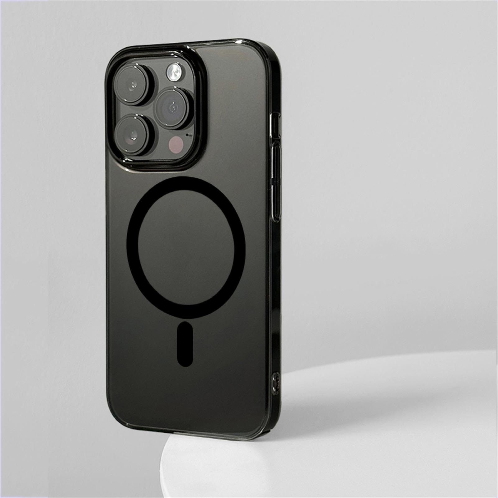 Coque polycarbonate pour iPhone 13 rigide transparente et compatible induction - 7