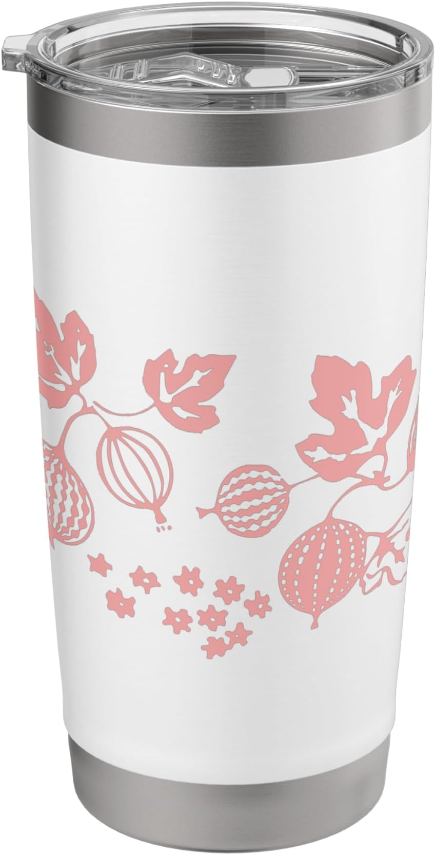 Vintage Pyrex Pink Gooseberry Stainless Steel Insulated Tumbler