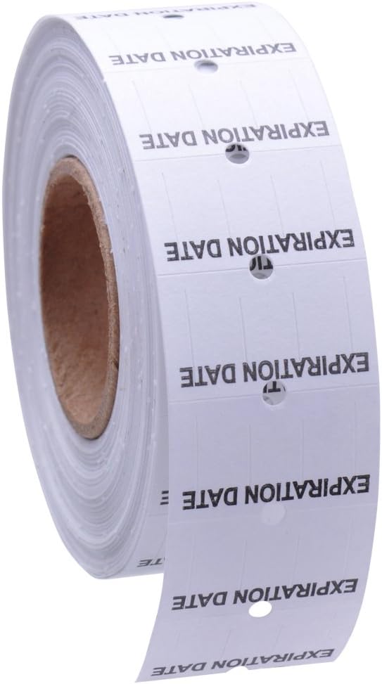 Labels to fit: Motex MX5500, Towa GS Series,Halmark Model H, Kenco 18-8,000 Labels by Kenco (Expiration Date) : Pricemarker Labels : Office Products