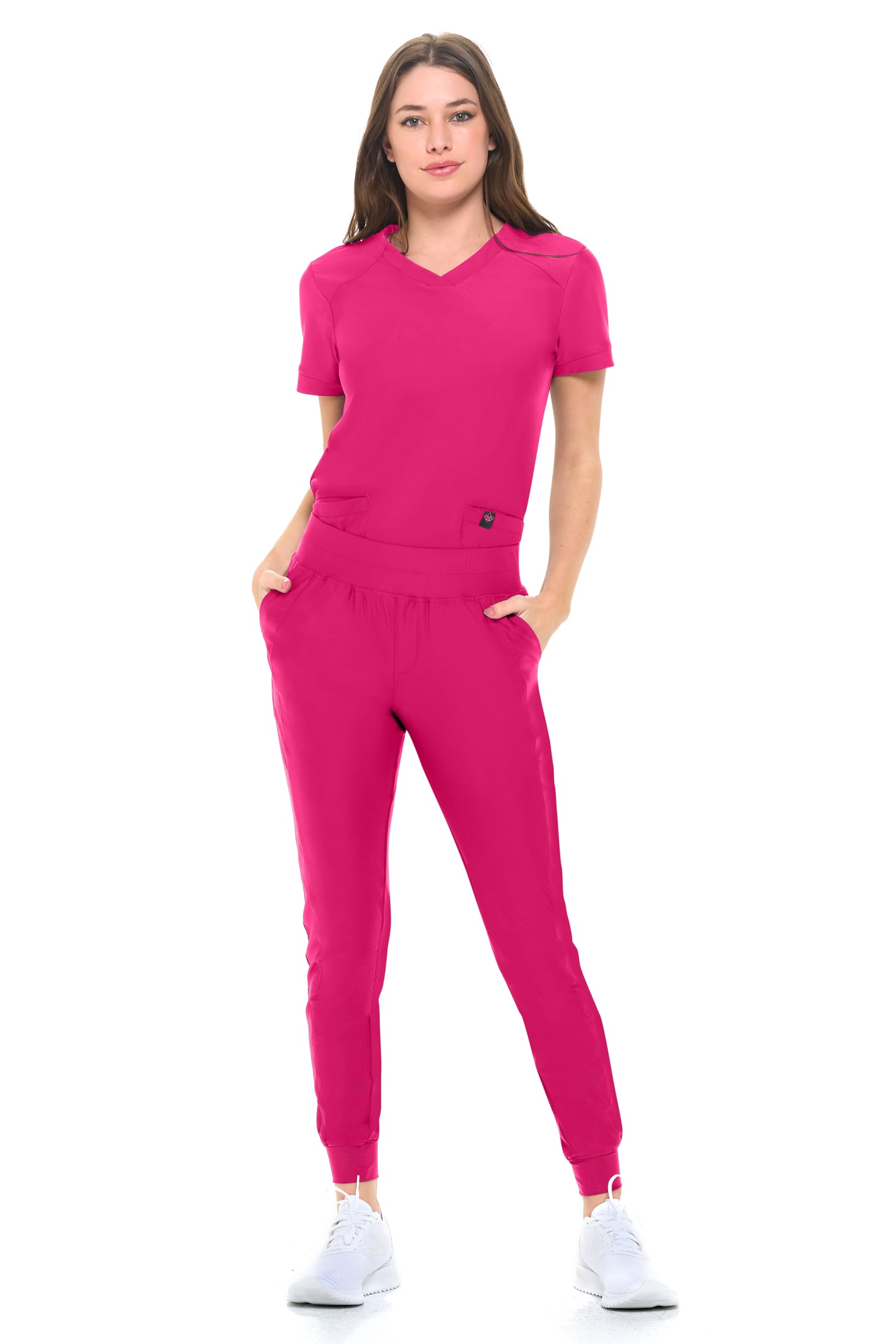 Natural Uniforms Ultra Stretch Womens Jogger Scrub Set