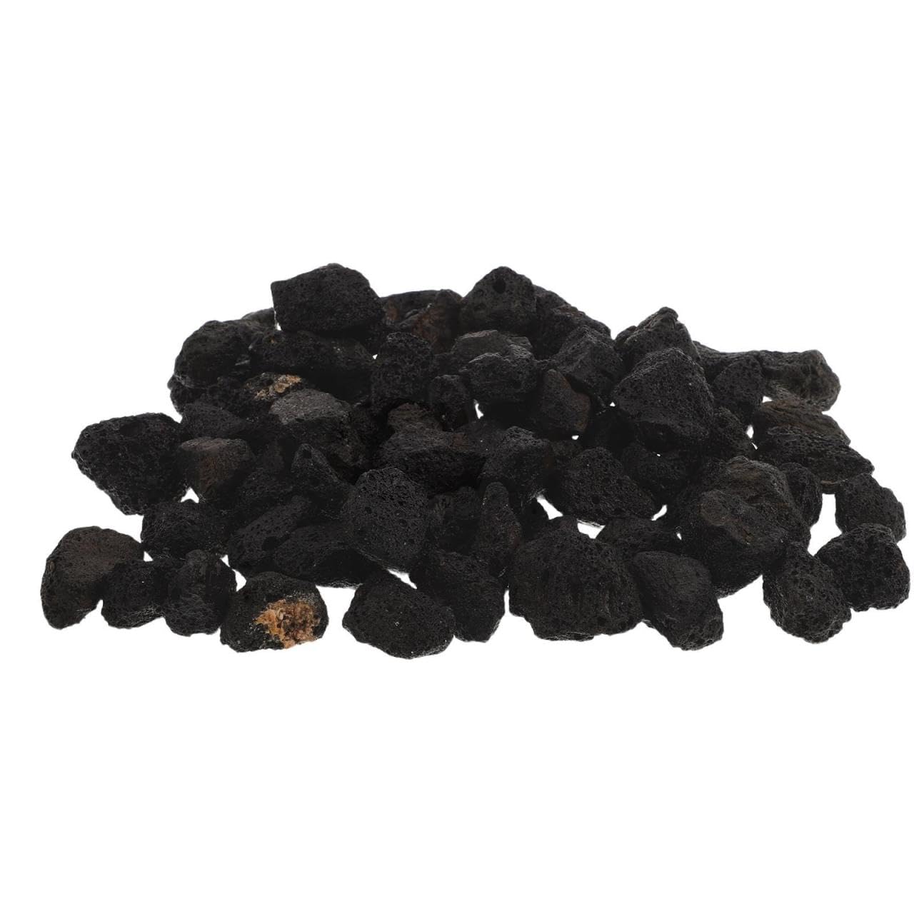 Artibetter Sable de Fond en Pierre Ignée Noire Naturelle pour Aquarium, Stable et Favorisant la Croissance des Racines, Adapté aux Crevettes et Bettas, Paquet de 1kg