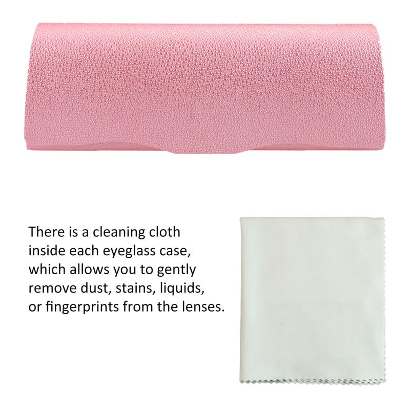 Image of VisionGlobal Hard Shell Eyeglass Case for Eyeglasses and Sunglasses for Men /Women and Kids