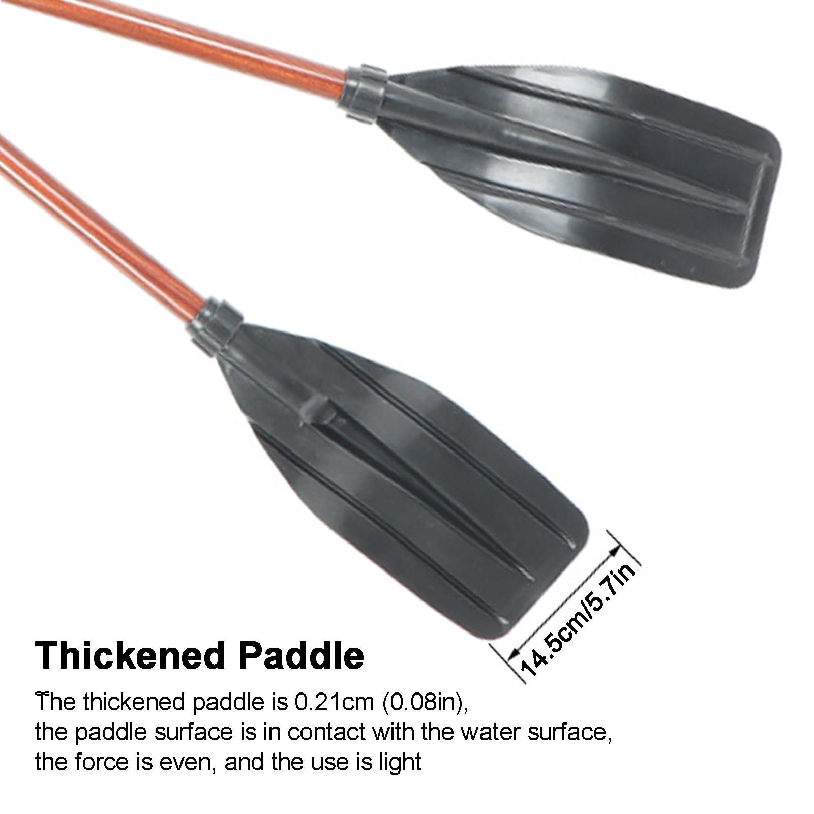 Rames De Bateau, Rame pour Bateau Gonflable, Pagaies Paddle, Pagaies De Kayaks AVCE Manche en Aluminium, Rame Double Paddle Kayak, Accessoires pour Pagaie De Kayak