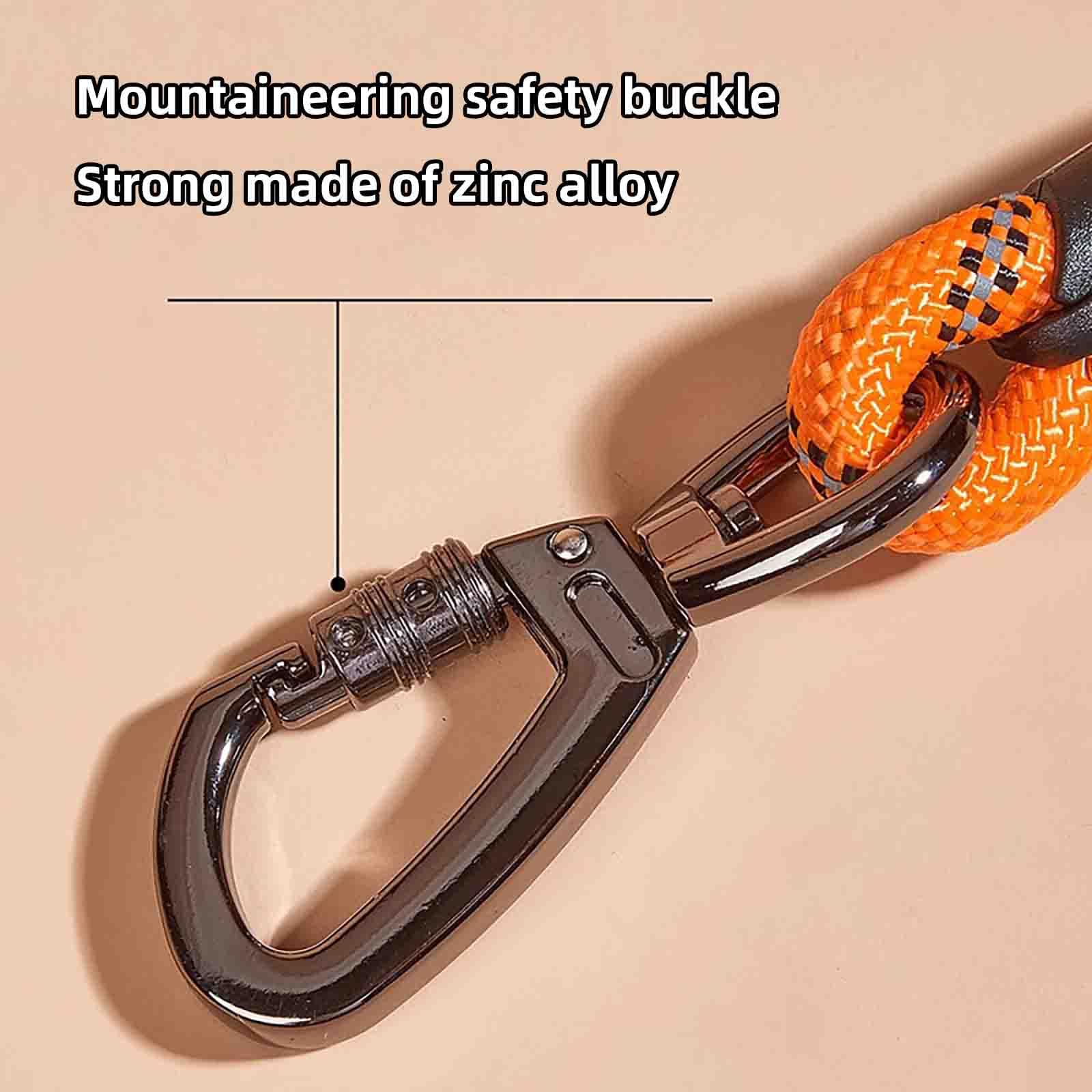 Guinzaglio Per Cani Taglia Grande Addestramento Guinzaglio Cane (Black,2m/ 0.8cm)