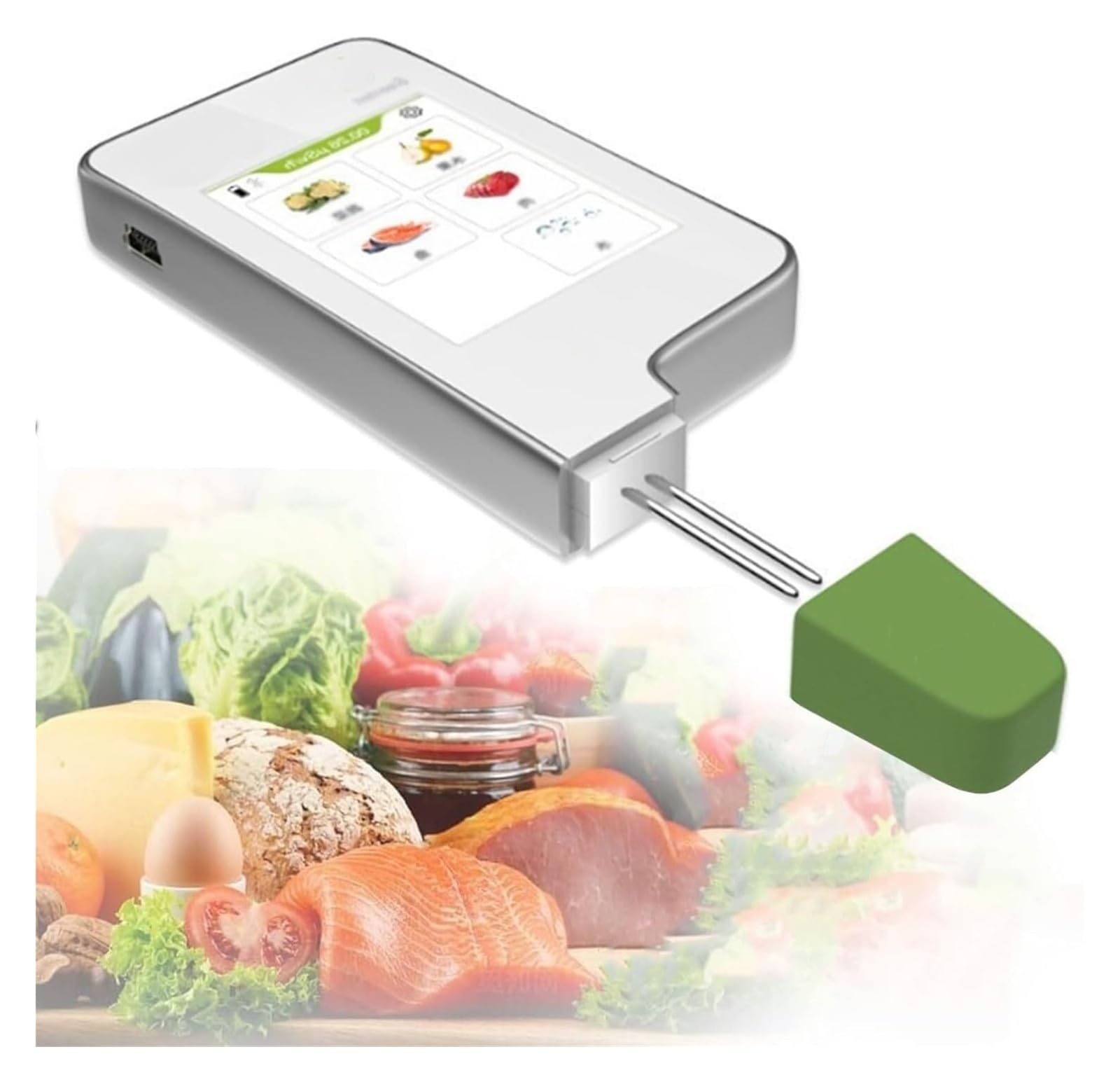 Tester per residui di pesticidi di frutta per test accurati di qualità alimentare - Radiometro affidabile per test di frutta, verdura, carne e acqua