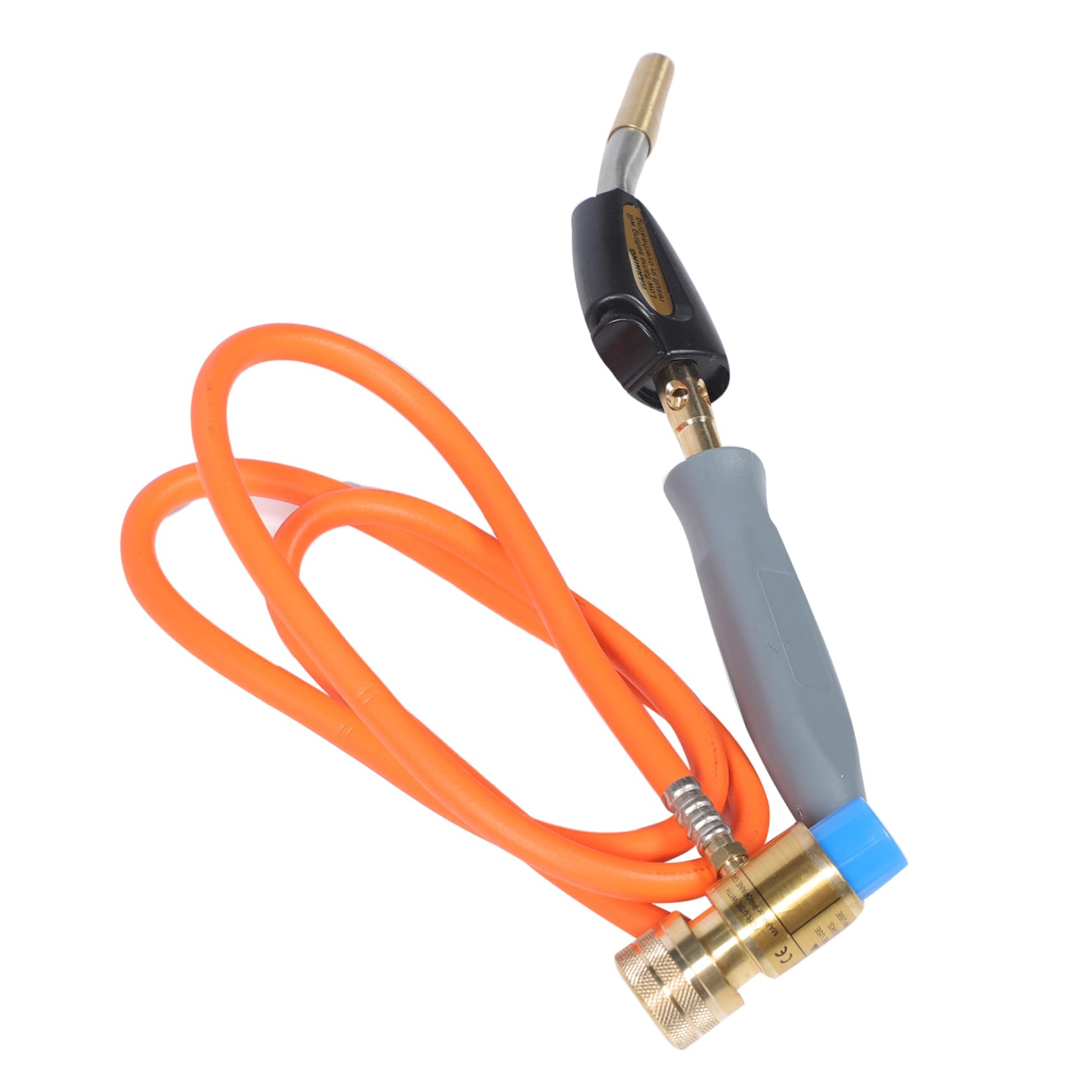 KICHOUSE 4 Gear Adjustable Propane Torch Hose Welding Torch Pressurized Flame Replacement for Old