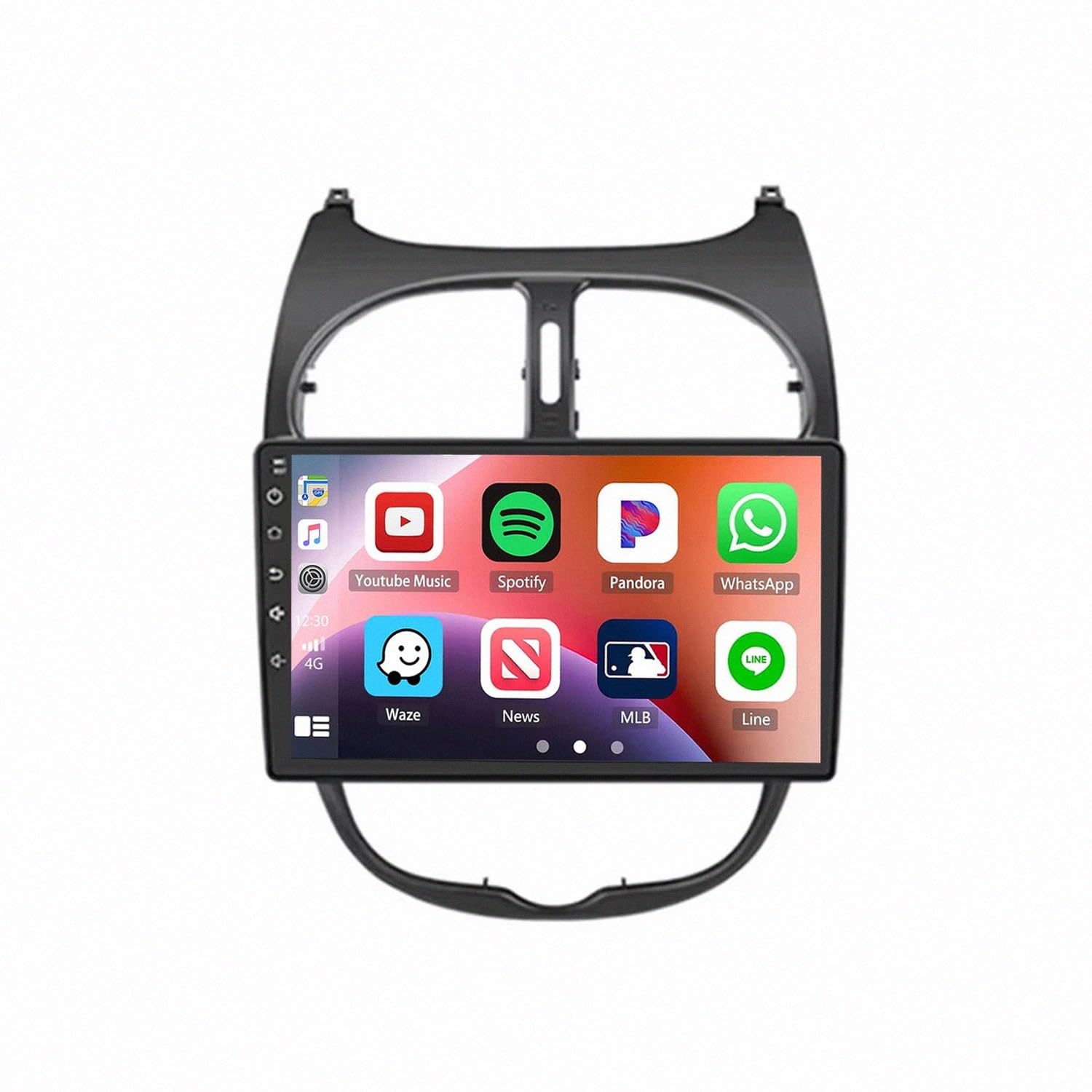 Navegación GPS y Mirror Link en este estéreo de automóvil de 4 núcleos 8
